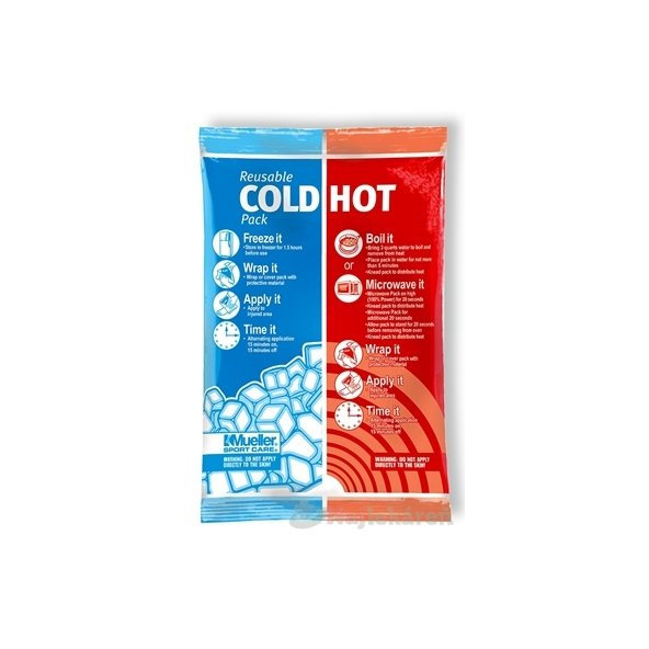 Mueller Reusable COLD/HOT Pack chladivý/hrejivý vankúšik, 15 x 22 cm, 1ks