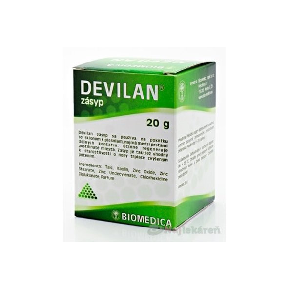 BIOMEDICA DEVILAN zásyp 20g