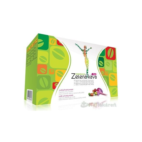 STRONG NATURE Zelená káva Plus výživový doplnok, 45ks