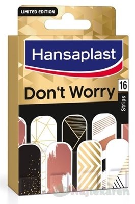 E-shop Hansaplast Don‘t worry náplasť (limitovaná edícia 2018) 16ks