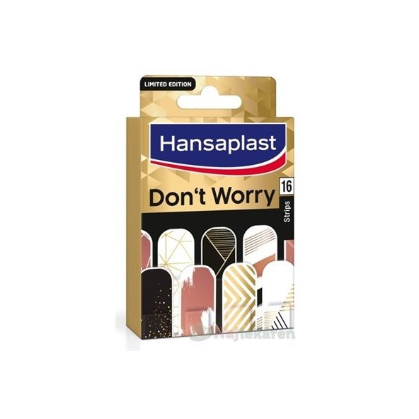 Hansaplast Don‘t worry náplasť (limitovaná edícia 2018) 16ks