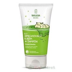 WELEDA 2v1 Sprchový krém a šampón 150ml