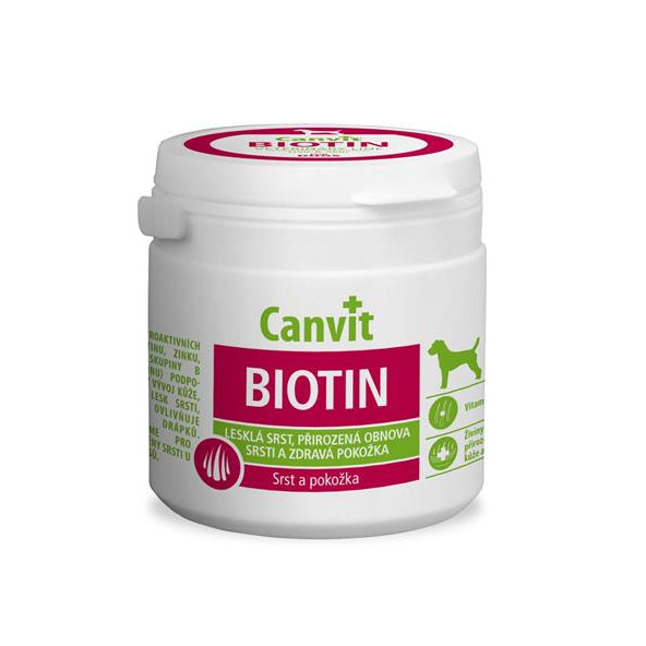 Canvit Biotin pre psov na srsť a pokožku 100g