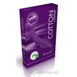 MAXIS COMFORT COTTON STEHENNÉ PANČUCHY veľkosť 4,normálne, bez špice, s lemom, bronz 1pár