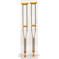 FAZZINI BARLA GR306 Podpazušná Hliníková stredná, výškovo nastaviteľná na 114-134 cm, 2 ks