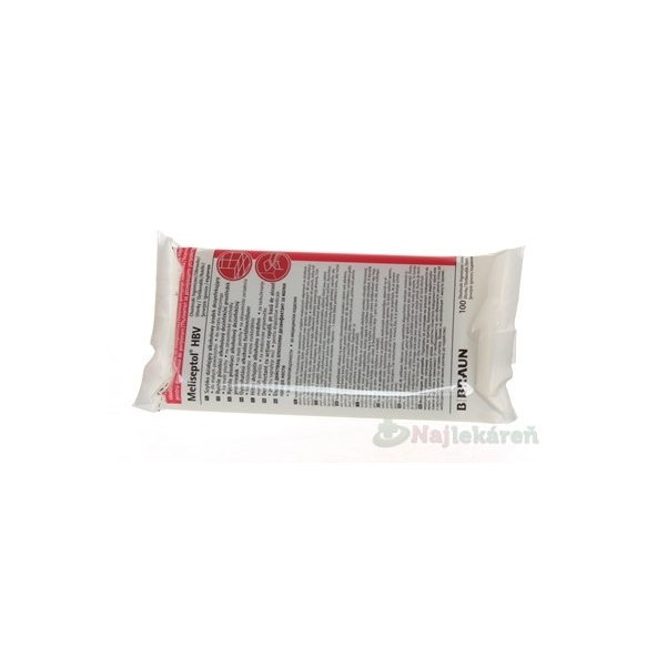 B.BRAUN MELISEPTOL HBV UTIERKY náhradná náplň 100ks