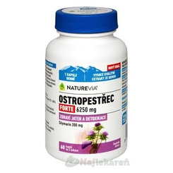 SWISS NATUREVIA PESTREC mariánsky FORTE 6250 mg výživový doplnok, 60ks