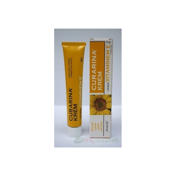 CURARINA KRÉM s VITAMÍNOM E 50ml