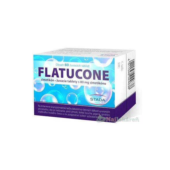 Flatucone 80 mg proti plynatosti  60 kapsúl