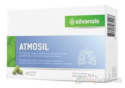 E-shop Silvanols ATMOSIL na dýchacie cesty 30 cps