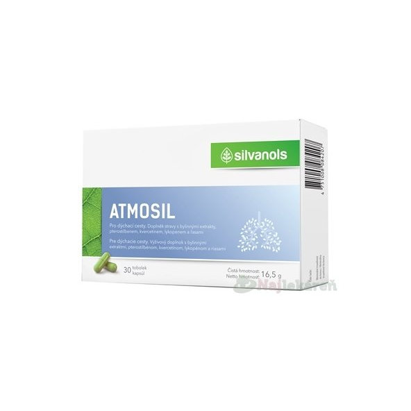 Silvanols ATMOSIL na dýchacie cesty 30 cps