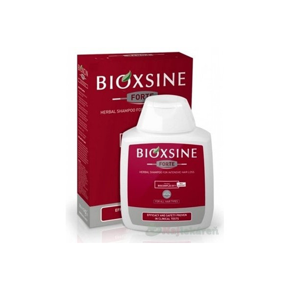 BIOXSINE ŠAMPÓN FORTE všetky typy vlasov proti vypadávaniu vlasov 300ml