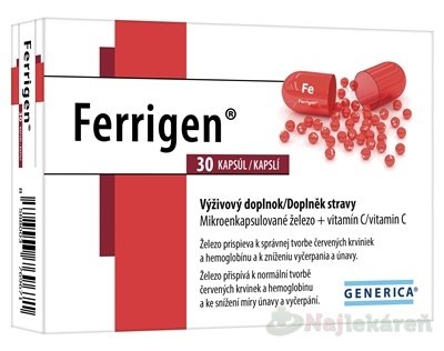 E-shop GENERICA Ferrigen, 30 ks