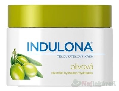 E-shop INDULONA olivová telový krém 250ml