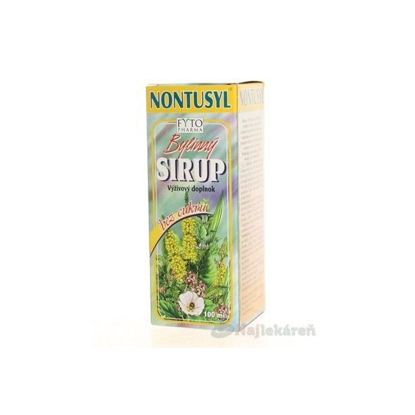 FYTO NONTUSYL Bylinný SIRUP bez cukru 100 ml