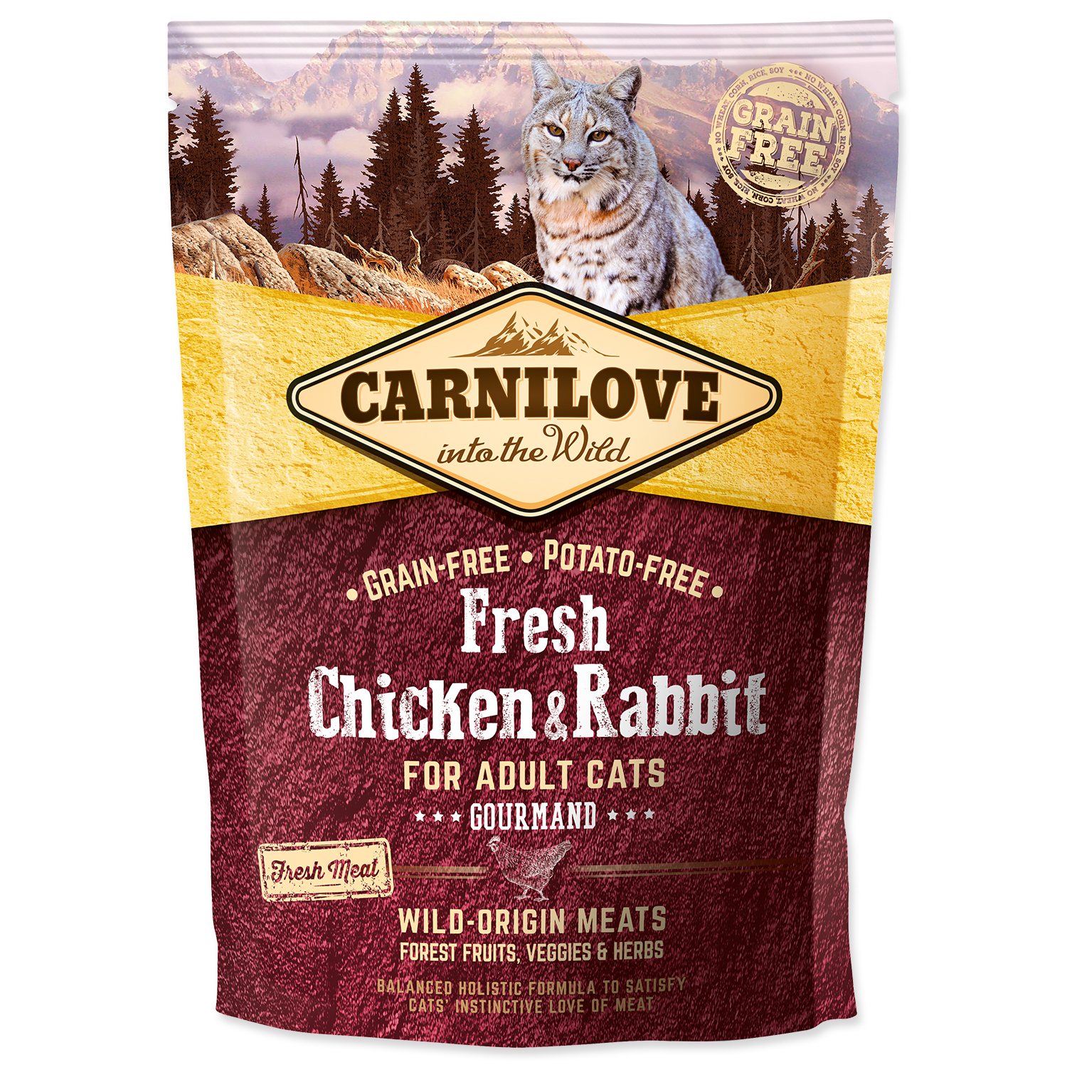 Carnilove Fresh Chicken & Rabbit for Adult Cats 0,4 kg