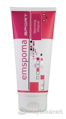 E-shop EMSPOMA Hrejivá - ružová, na športovú, kondičnú masáž a automasáž, 200 ml
