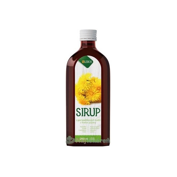 LEROS SIRUP z kvetov púpavy  250 ml