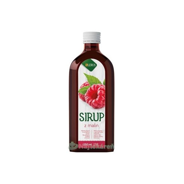 LEROS SIRUP z malín  250 ml
