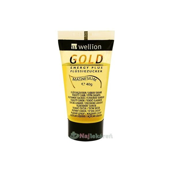 Wellion TEKUTÝ CUKOR GOLD  40 g