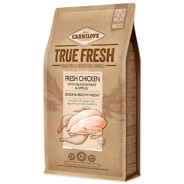 Krmivo Carnilove True Fresh Senior Healthy Weight Chicken 1,4kg