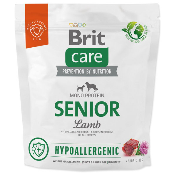 Krmivo Brit Care Dog Hypoallergenic Senior 1kg