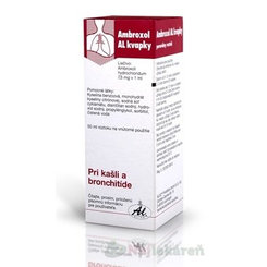 Ambroxol AL kvapky proti kašľu, na vykašliavanie 50 ml