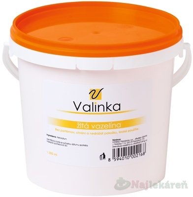 E-shop Valinka žltá vazelína 1000ml