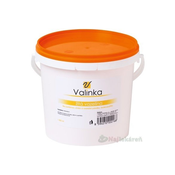 Valinka žltá vazelína 1000ml