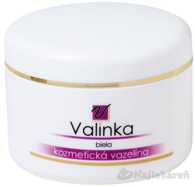 E-shop Valinka biela kozmetická vazelína 200ml
