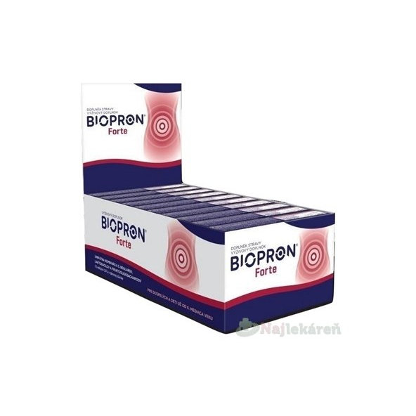 BIOPRON Forte box na zlepšenie trávenia, cps 10x10 ks (100 ks)
