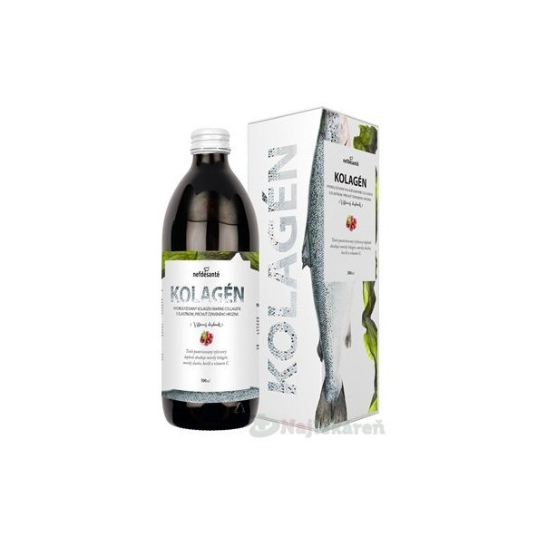 Nefdesanté KOLAGÉN s elastínom príchuť červeného hrozna  500 ml