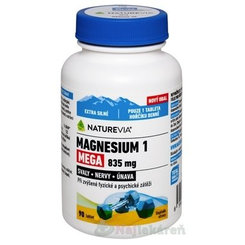 SWISS NATUREVIA MAGNESIUM 1 MEGA 835 mg 90 tabliet