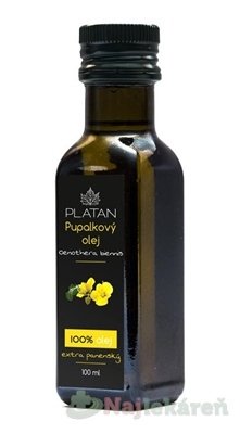 E-shop PLATAN Pupalkový olej 100 ml