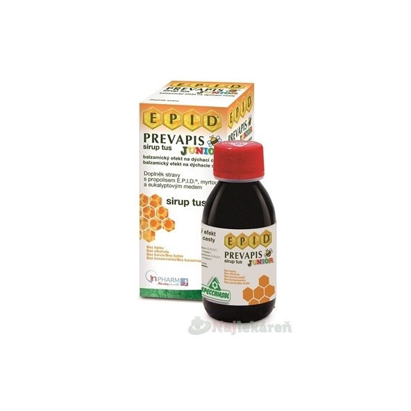 PREVAPIS JUNIOR sirup TUS, 100 ml