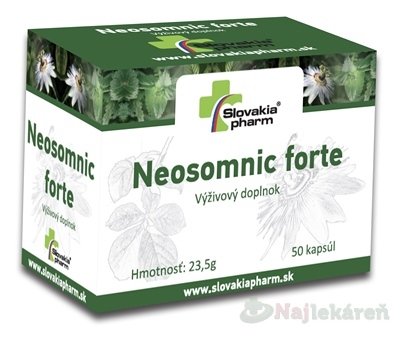 E-shop Slovakiapharm Neosomnic forte, 50 ks