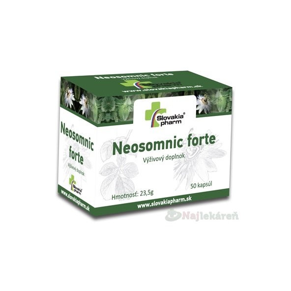 Slovakiapharm Neosomnic forte, 50 ks