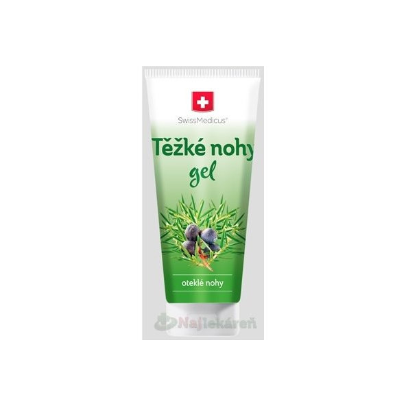 SwissMedicus Ťažké nohy gél 200 ml