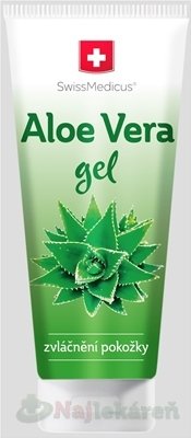 E-shop SwissMedicus Aloe vera gél na upokojenie pokožky 200ml