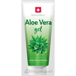 SwissMedicus Aloe vera gél na upokojenie pokožky 200ml