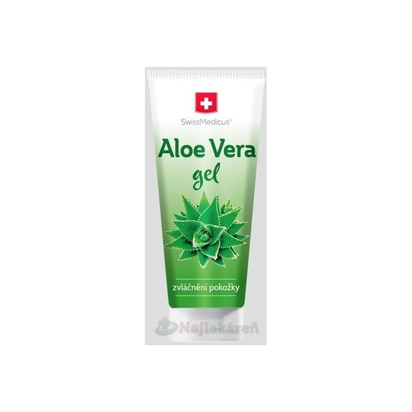 SwissMedicus Aloe vera gél na upokojenie pokožky 200ml