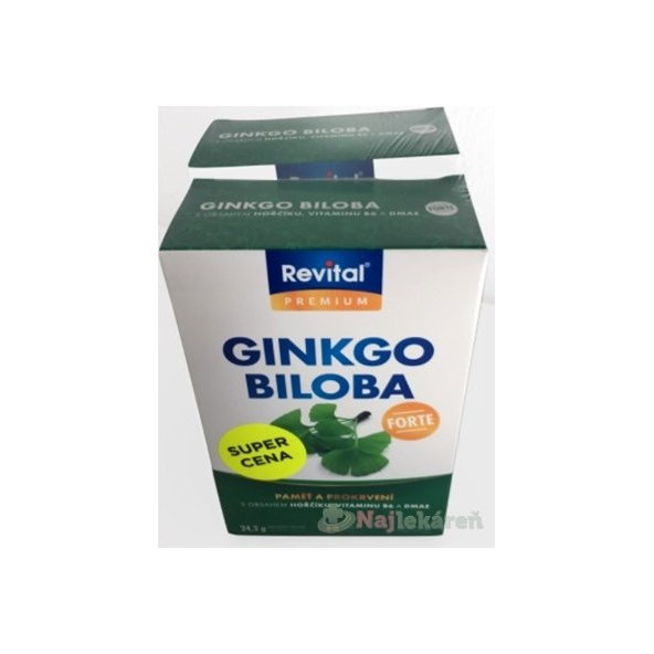 Revital GINKGO BILOBA FORTE DUOPACK, 120ks