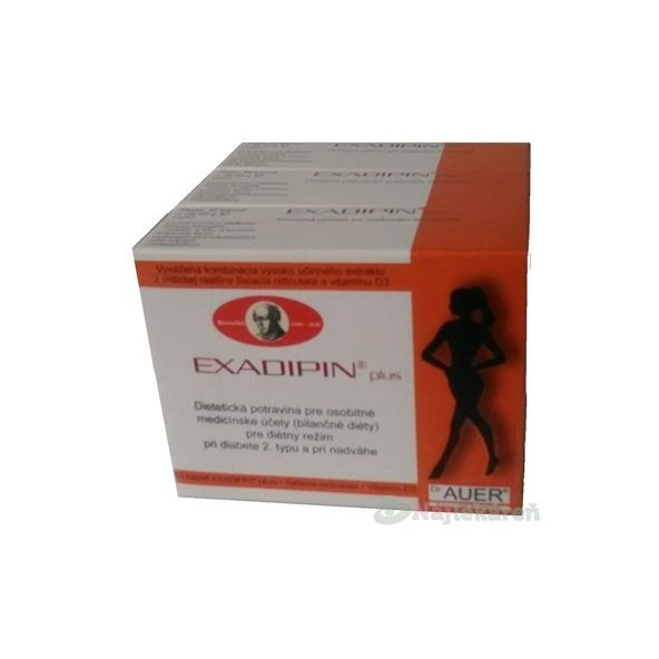 EXADIPIN plus pri nadváhe a obezite 30x60 tabliet