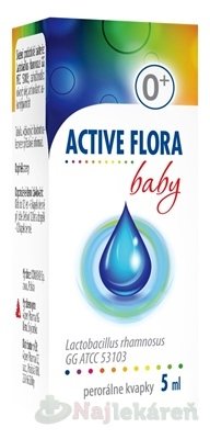 E-shop ACTIVE FLORA baby perorálne kvapky, 1x5 ml