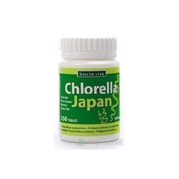 Health Link CHLORELLA JAPAN výživový doplnok, 250ks