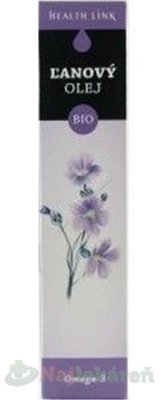 Health Link ĽANOVÝ OLEJ BIO  250 ml
