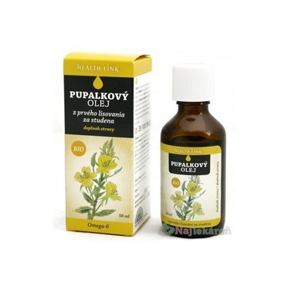 Health Link PUPALKOVÝ OLEJ BIO  50 ml