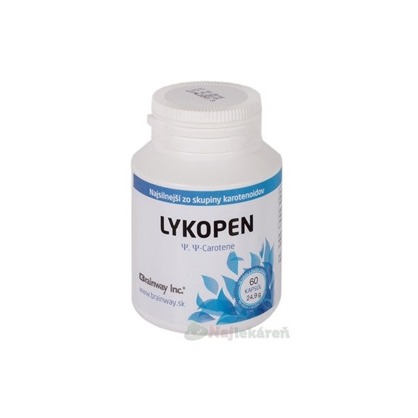 Brainway LYKOPEN výživový doplnok, 60ks