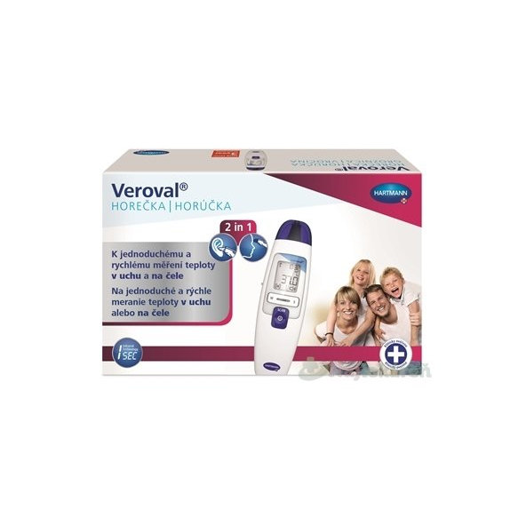 Veroval Dotykový infračervený teplomer (DUOSCAN) 1ks