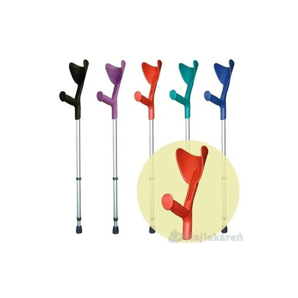 Barla francúzska predlakťová JH-89 oranžové držadlo 1ks